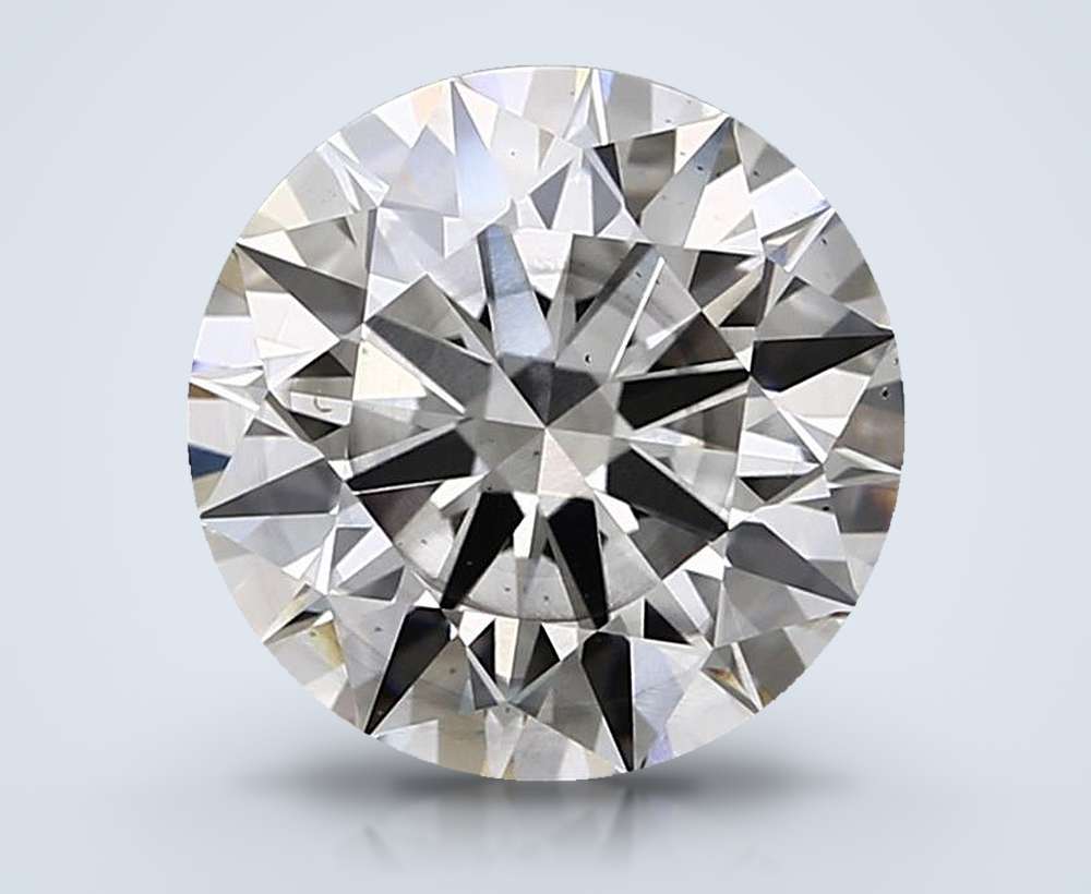 3.58 Carat Round Lab Diamond