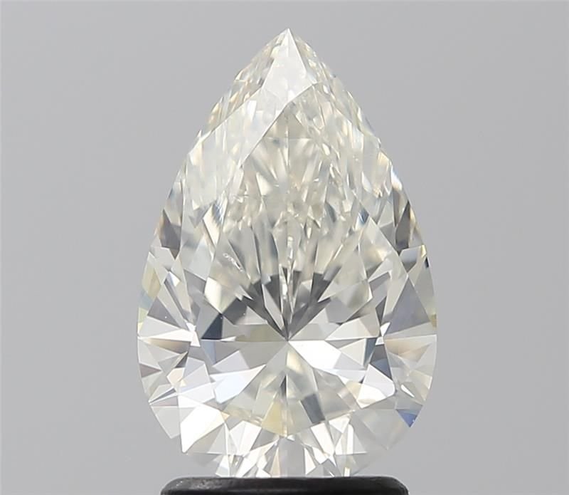 2.01ct J SI1 Rare Carat Ideal Cut Pear Diamond