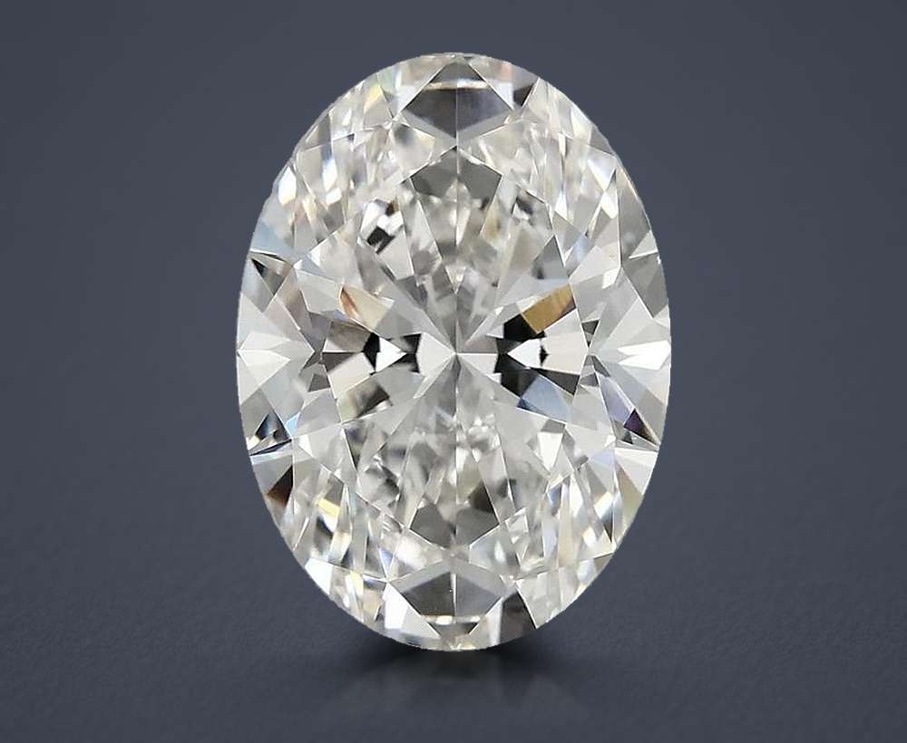 3.82 Carat Oval Lab Diamond