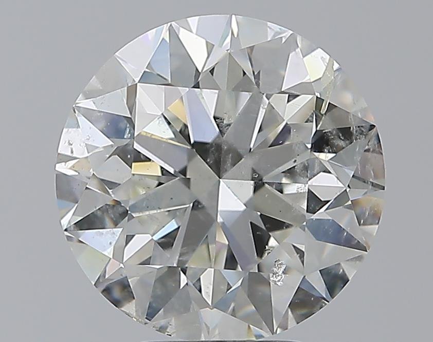 5.01ct H SI2 Excellent Cut Round Diamond