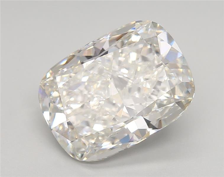 5.03ct G VVS2 Rare Carat Ideal Cut Cushion Lab Grown Diamond
