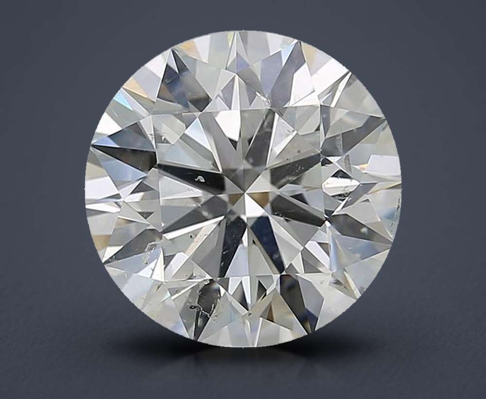 7.01 Carat Round Natural Diamond