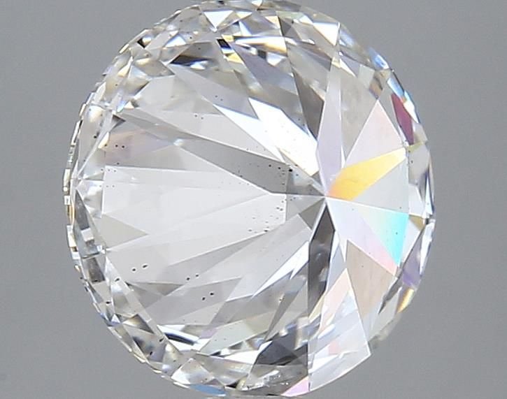 3.03ct F SI2 Excellent Cut Round Lab Grown Diamond