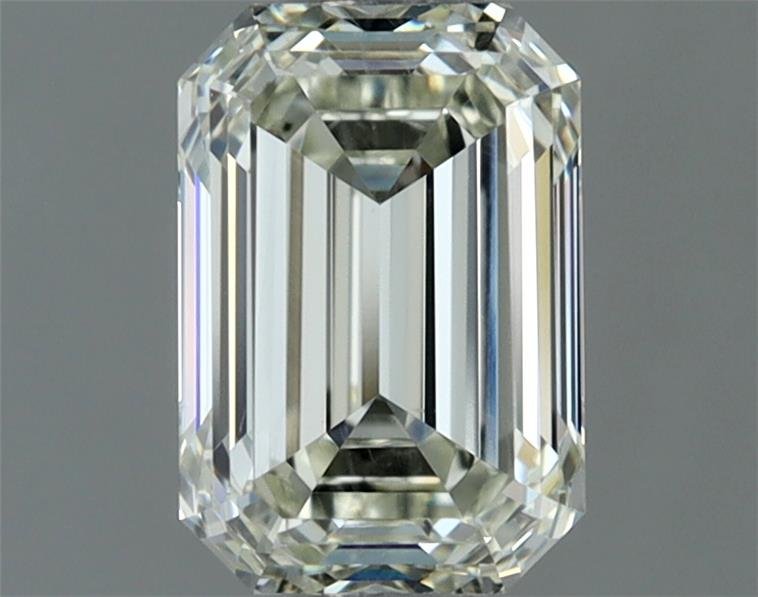 1.00ct K SI1 Very Good Cut Emerald Diamond
