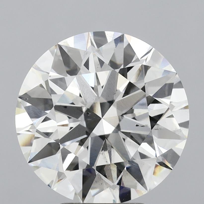 5.06ct G SI1 Rare Carat Ideal Cut Round Lab Grown Diamond