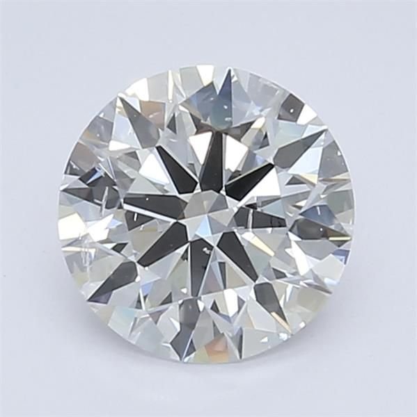 1.71ct D SI2 Rare Carat Ideal Cut Round Lab Grown Diamond