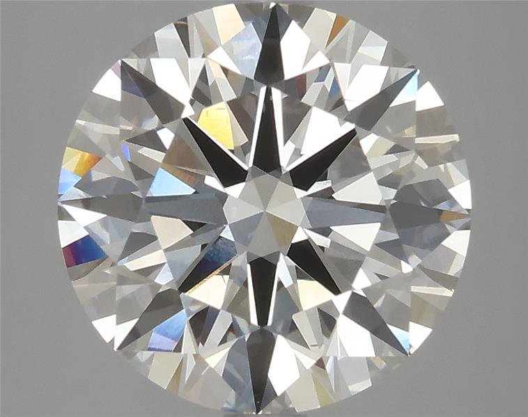 3.41ct H VS2 Rare Carat Ideal Cut Round Lab Grown Diamond