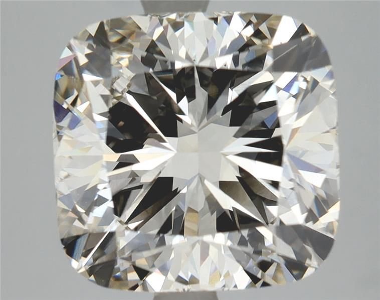 6.01ct J VS1 Rare Carat Ideal Cut Cushion Lab Grown Diamond