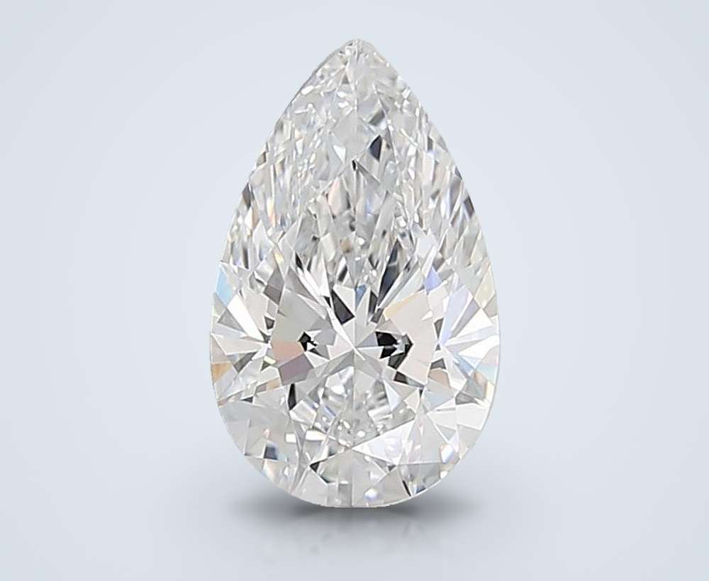 3.34 Carat Pear Lab Diamond