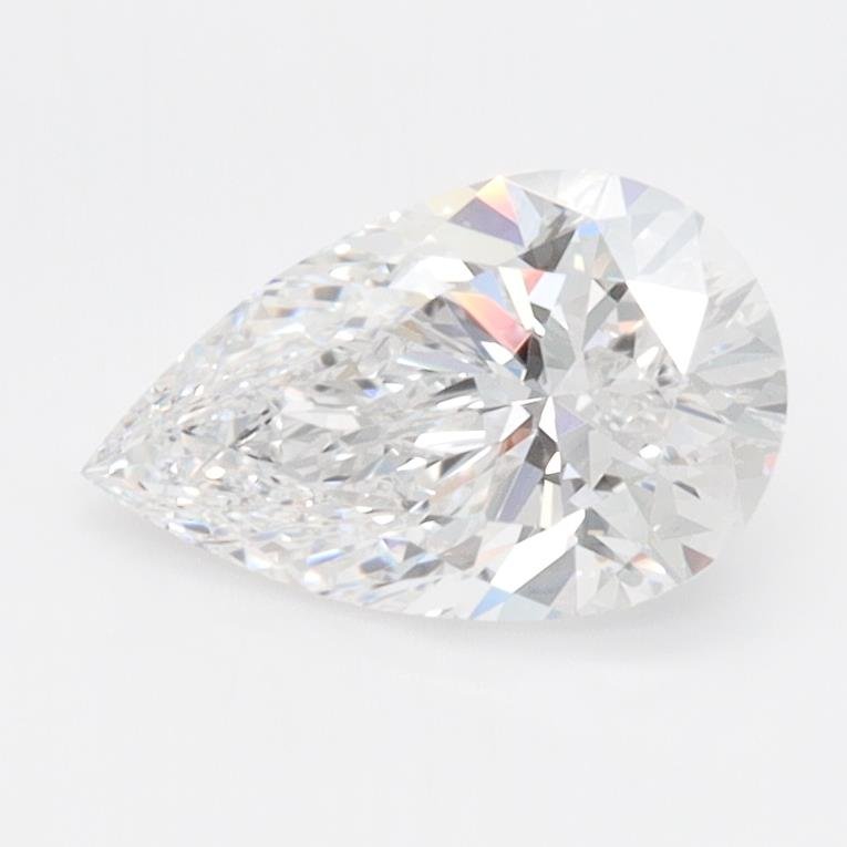 1.05ct E IF Rare Carat Ideal Cut Pear Lab Grown Diamond