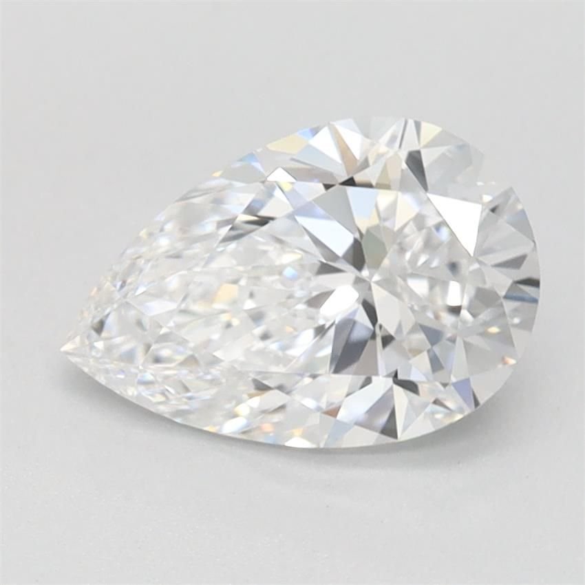 1.08ct D VVS1 Rare Carat Ideal Cut Pear Lab Grown Diamond