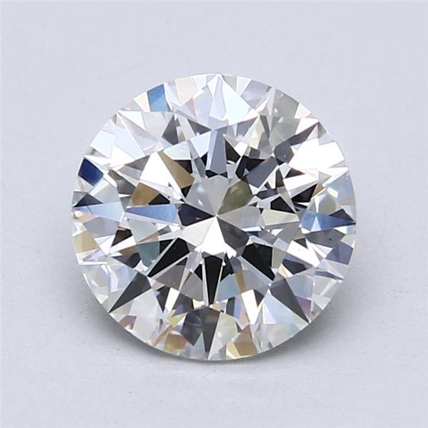 2.12ct E SI1 Rare Carat Ideal Cut Round Lab Grown Diamond