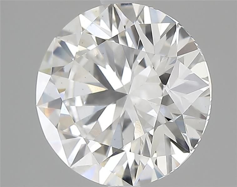 3.08ct H VS2 Rare Carat Ideal Cut Round Lab Grown Diamond