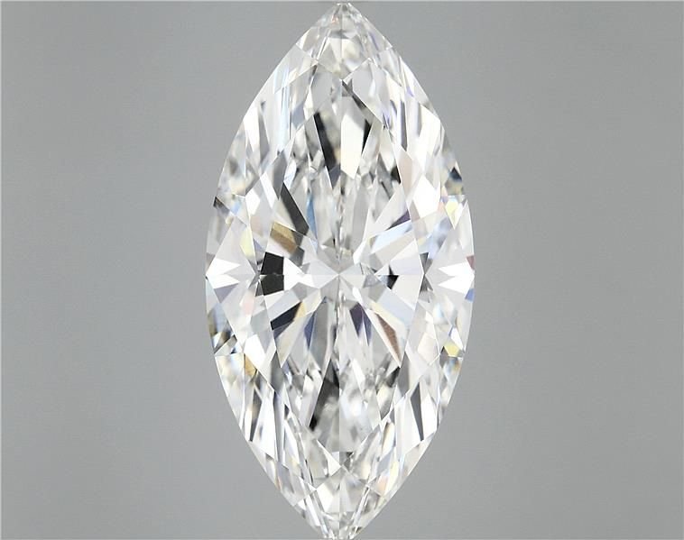 8.28ct F VS1 Rare Carat Ideal Cut Marquise Lab Grown Diamond