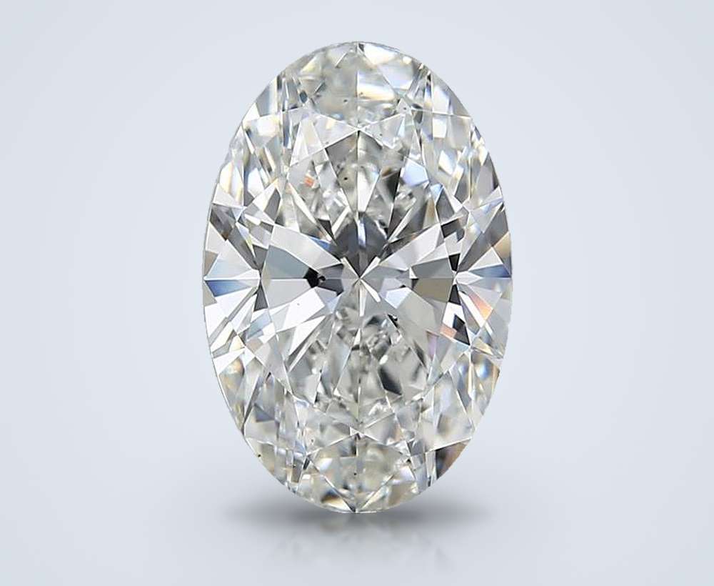 4.52 Carat Oval Lab Diamond