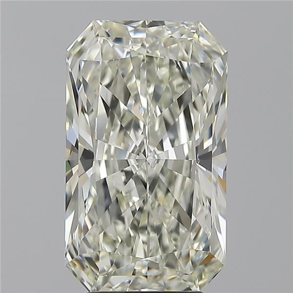 4.01ct K VVS2 Rare Carat Ideal Cut Radiant Diamond