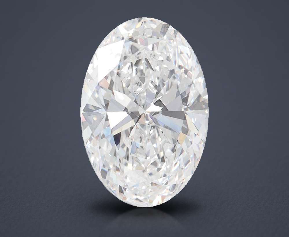 3.00 Carat Oval Lab Diamond