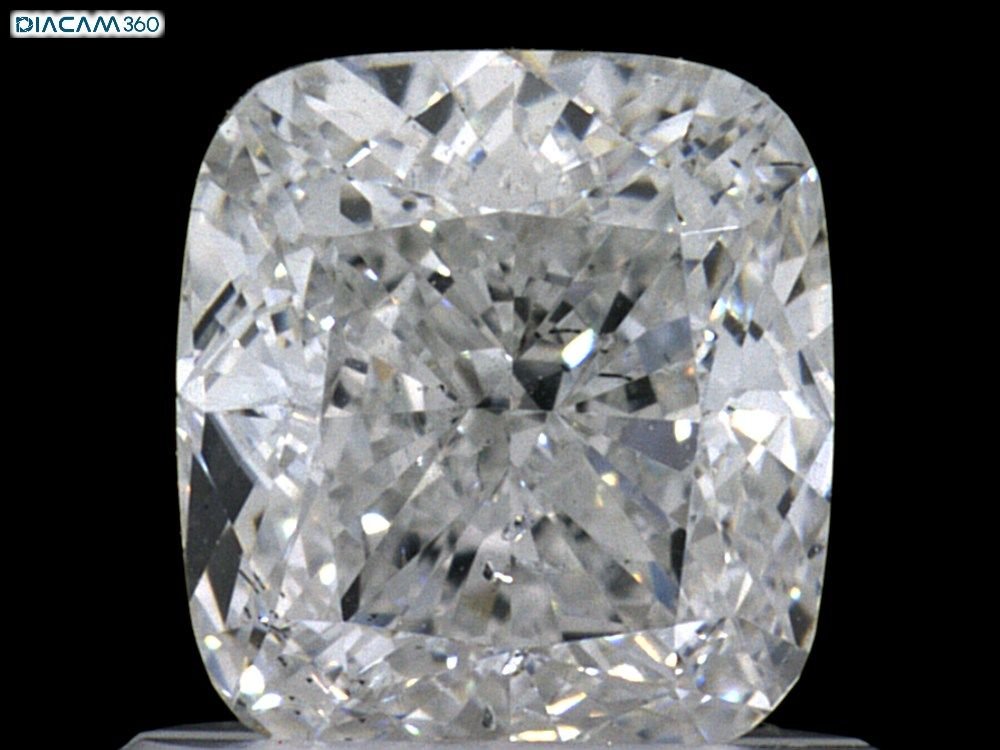 1.01ct E SI2 Rare Carat Ideal Cut Cushion Lab Grown Diamond