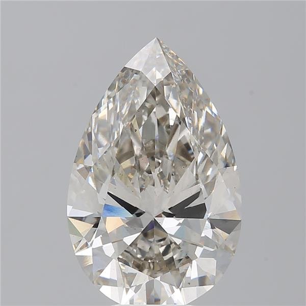 7.31ct J VS2 Rare Carat Ideal Cut Pear Lab Grown Diamond