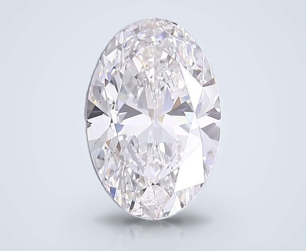 5.10 Carat Oval Lab Diamond