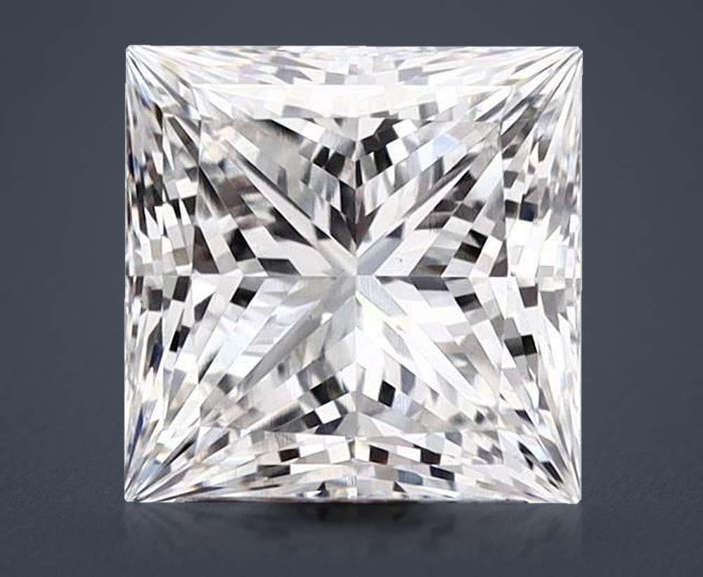 2.60 Carat Princess Lab Diamond
