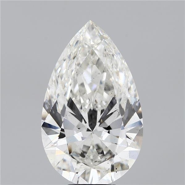 7.26ct G VS2 Rare Carat Ideal Cut Pear Lab Grown Diamond