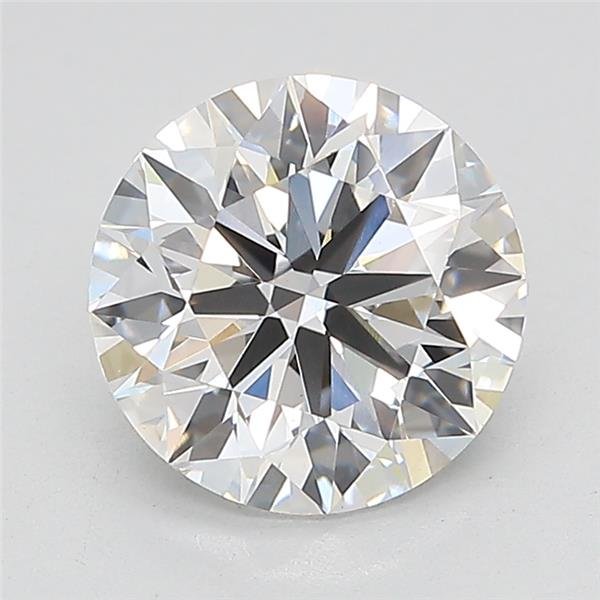 2.12ct D VS2 Rare Carat Ideal Cut Round Lab Grown Diamond