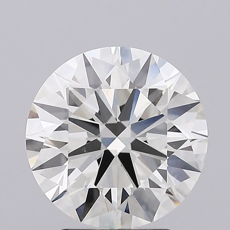 3.09ct I VVS2 Rare Carat Ideal Cut Round Lab Grown Diamond