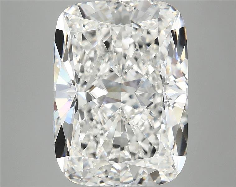 10.50ct F VVS2 Rare Carat Ideal Cut Cushion Lab Grown Diamond