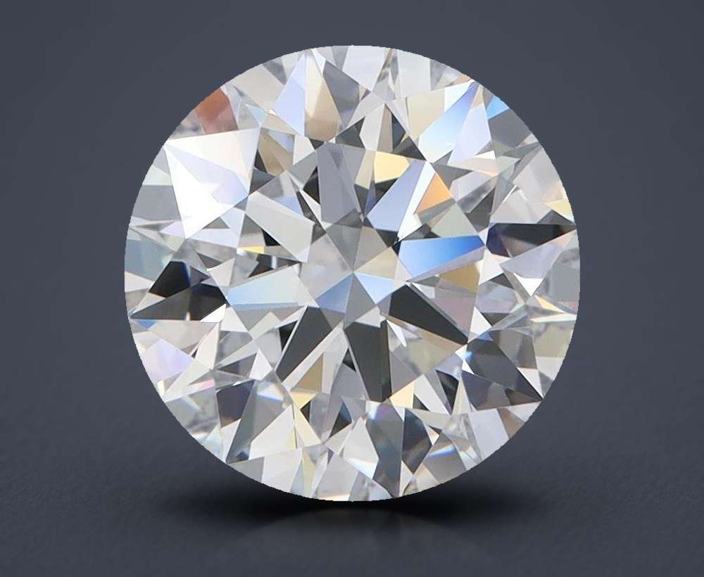 3.39 Carat Round Lab Diamond