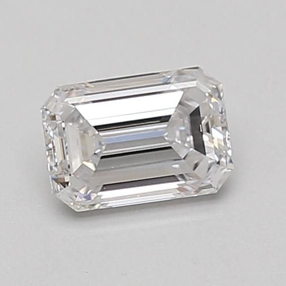 0.78ct D VVS2 Excellent Cut Emerald Lab Grown Diamond