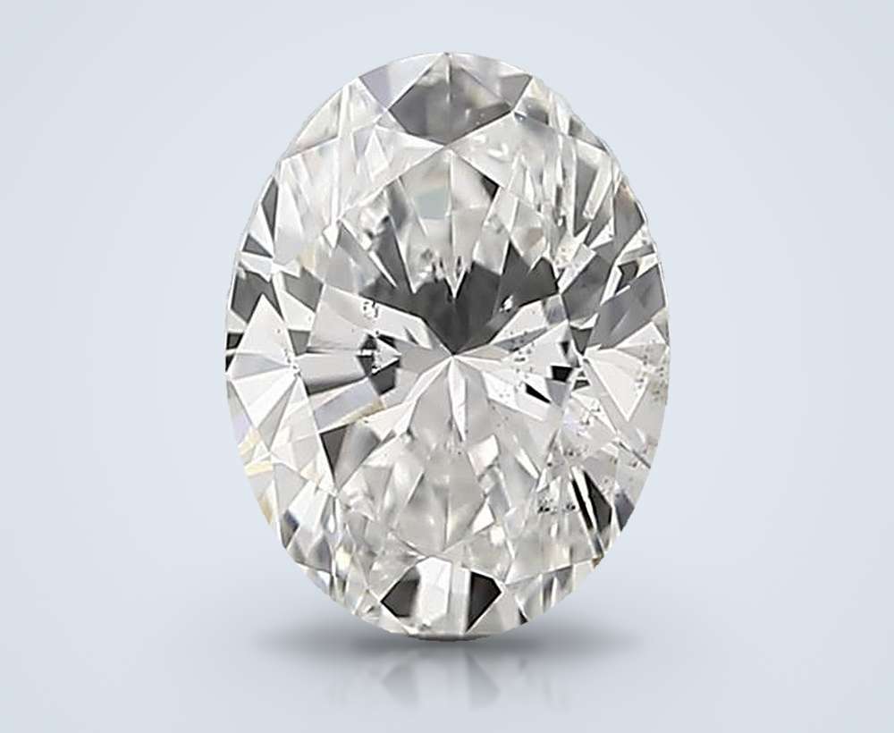 0.59 Carat Oval Lab Diamond