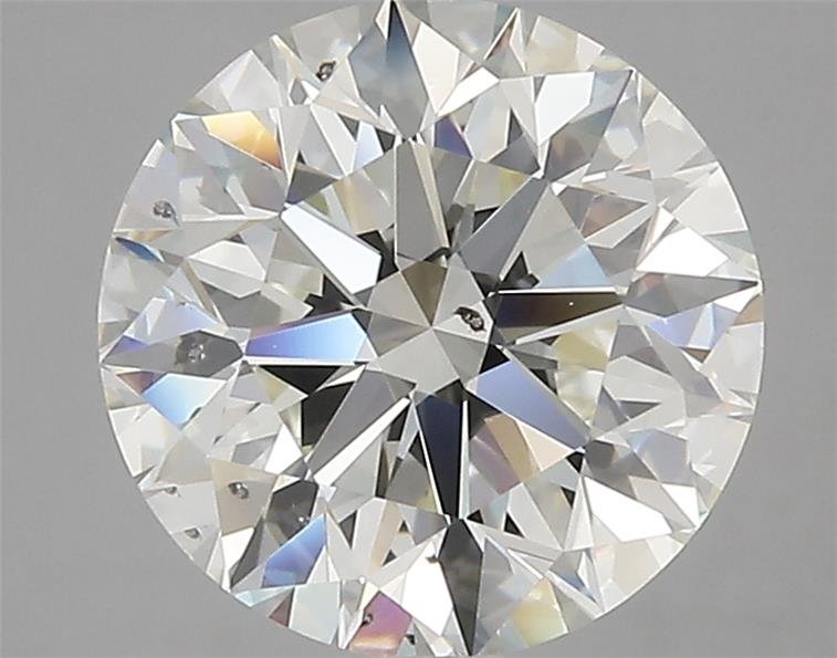 3.30ct K SI1 Excellent Cut Round Diamond