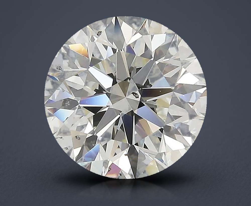 3.30 Carat Round Natural Diamond