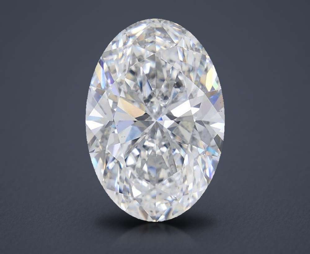 5.79 Carat Oval Lab Diamond