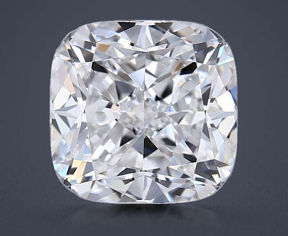 1.50 Carat Cushion Lab Diamond