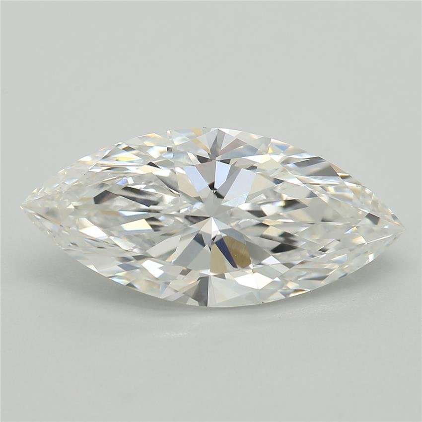 2.59ct F VVS2 Rare Carat Ideal Cut Marquise Lab Grown Diamond