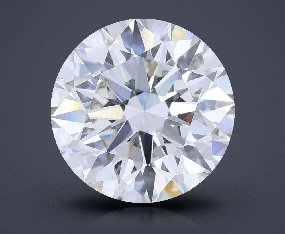 3.51 Carat Round Lab Diamond