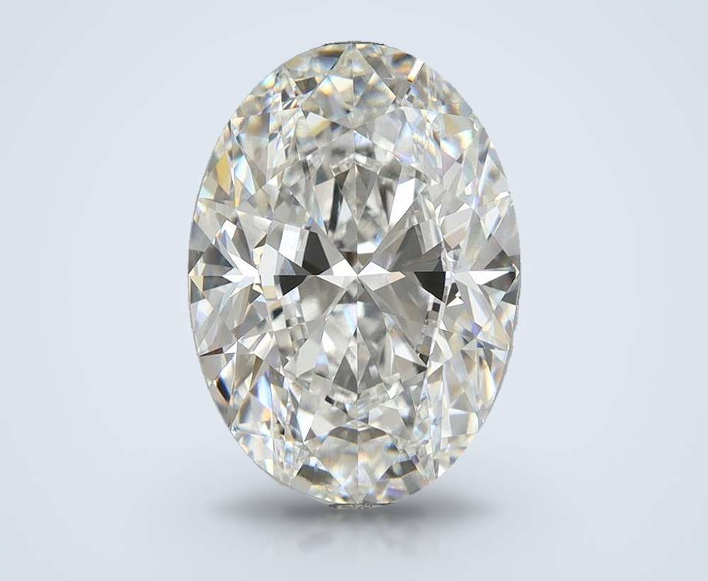4.99 Carat Oval Lab Diamond