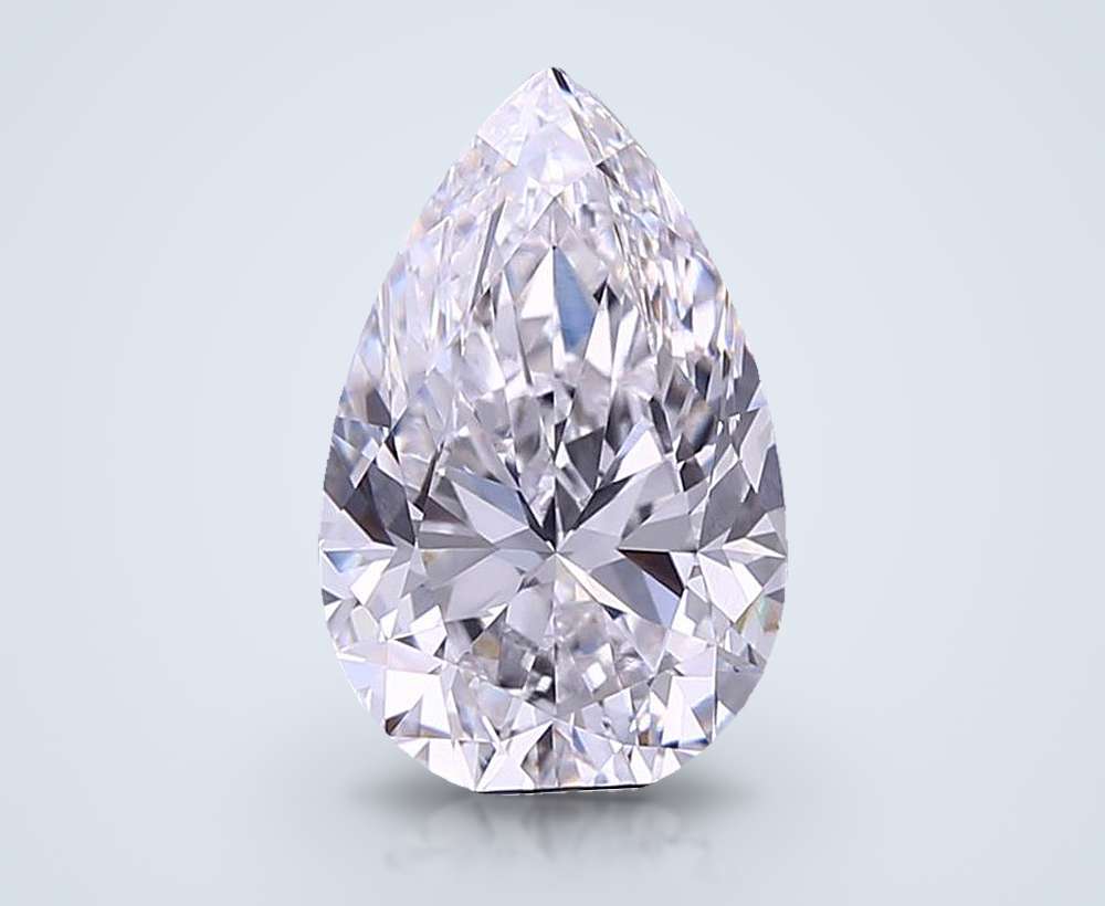 3.02 Carat Pear Lab Diamond