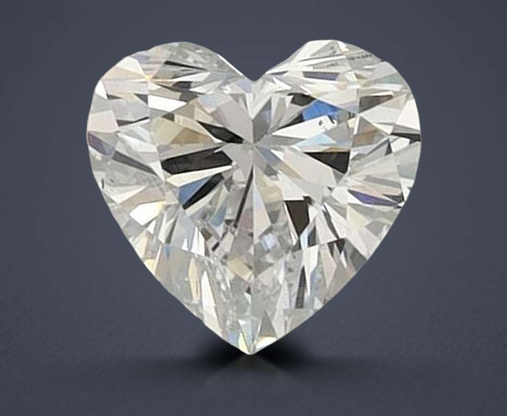 0.62 Carat Heart Lab Diamond