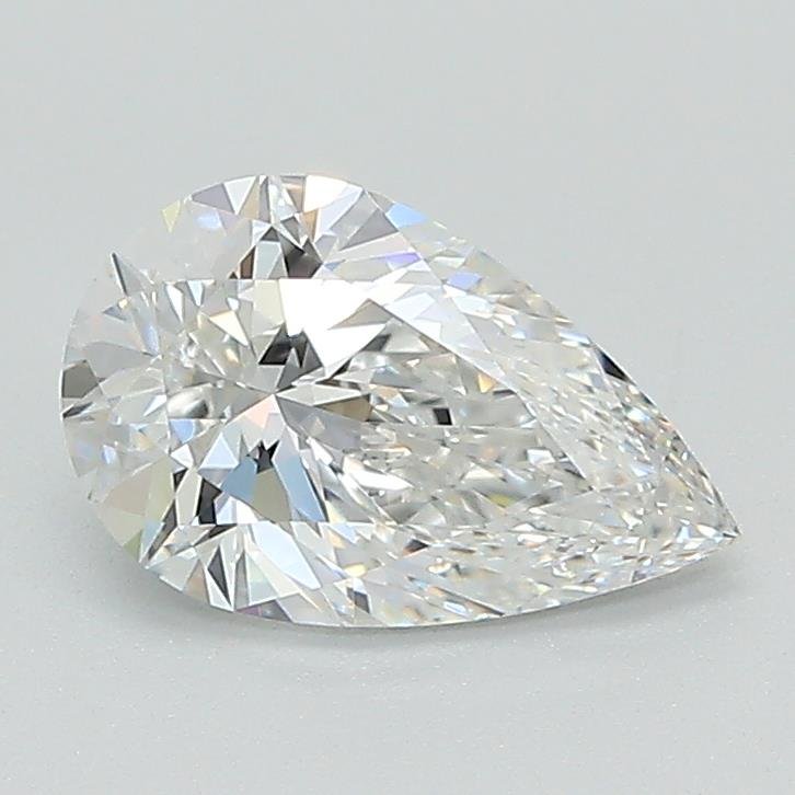 1.07ct D VVS1 Rare Carat Ideal Cut Pear Lab Grown Diamond