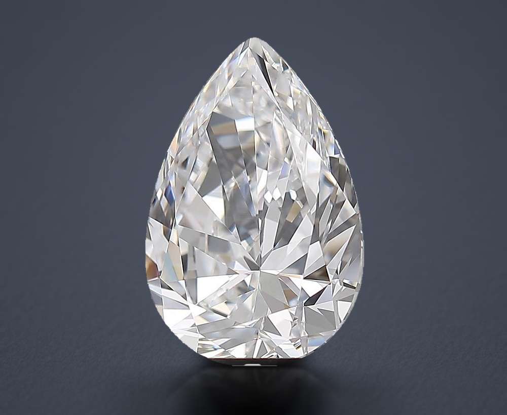 2.74 Carat Pear Natural Diamond