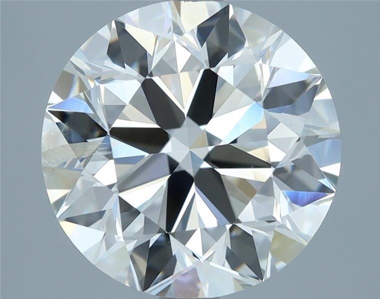 3.72ct G SI2 Excellent Cut Round Diamond