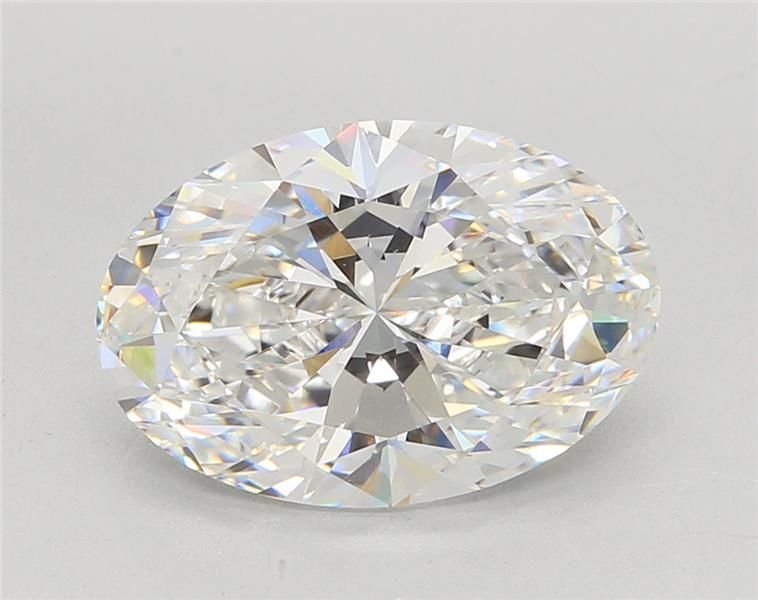 4.77ct E VVS2 Very Good Cut Oval Lab Grown Diamond
