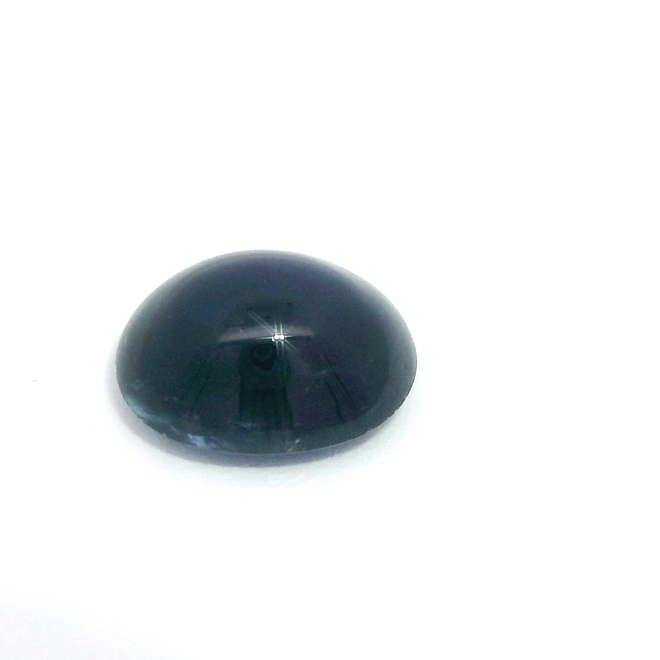 2.69 Carat Deep Blue Oval Sapphire
