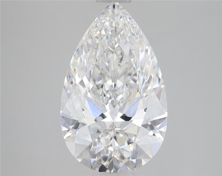 2.57 Carat Pear Lab Diamond