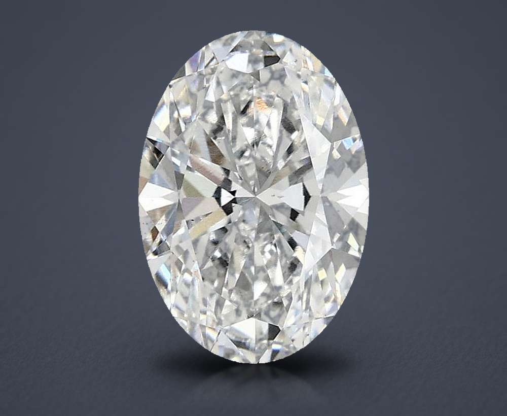 1.60 Carat Oval Lab Diamond