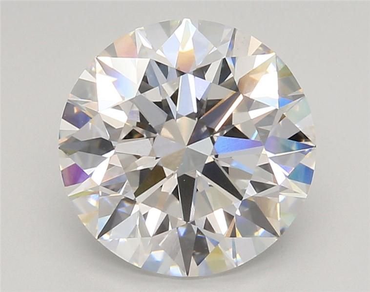 4.04ct E VVS2 Rare Carat Ideal Cut Round Lab Grown Diamond