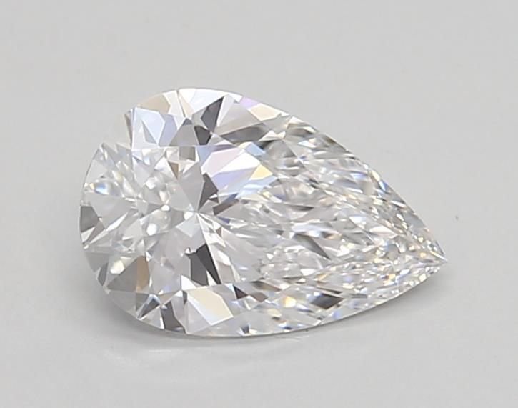 0.86ct D VVS2 Rare Carat Ideal Cut Pear Lab Grown Diamond
